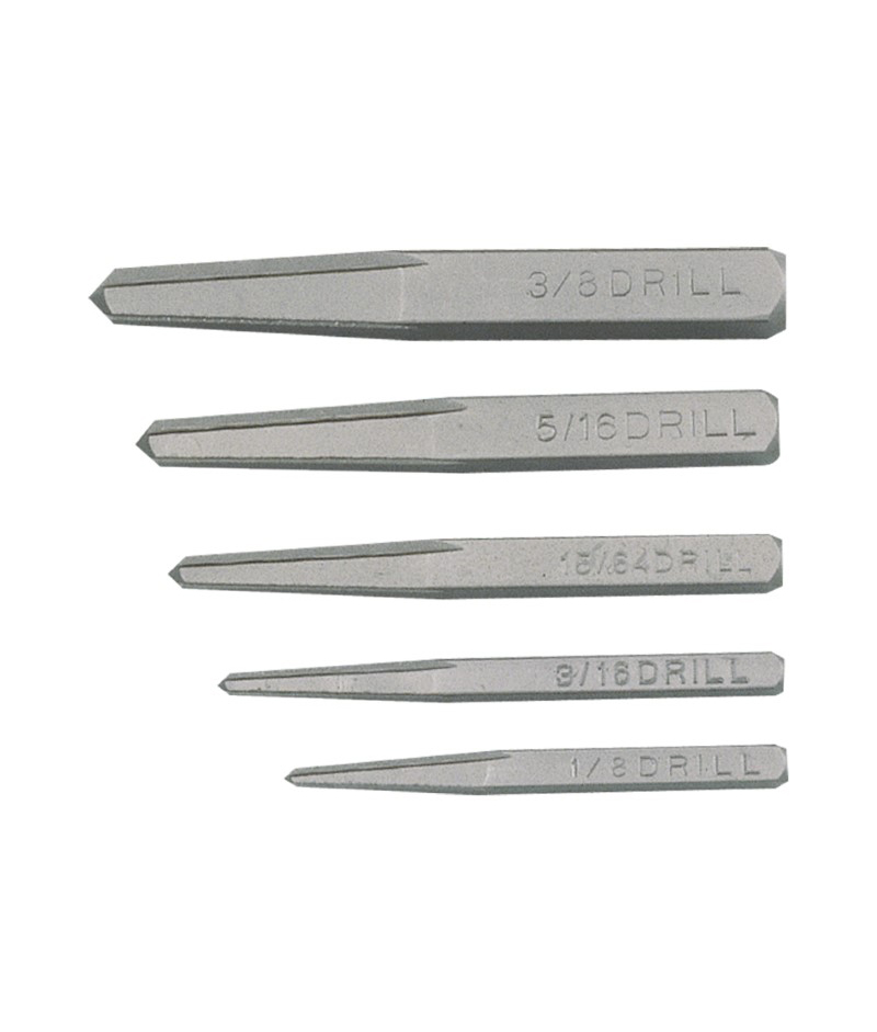 5 Piece Taper Bit Extractor Set