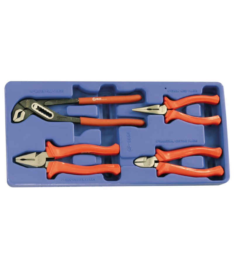 4 Piece General Purpose Pliers Set