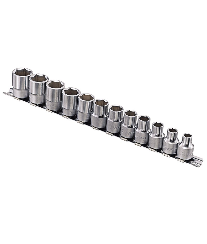 12 Piece 3/8″ Dr. Metric Hand Socket Set