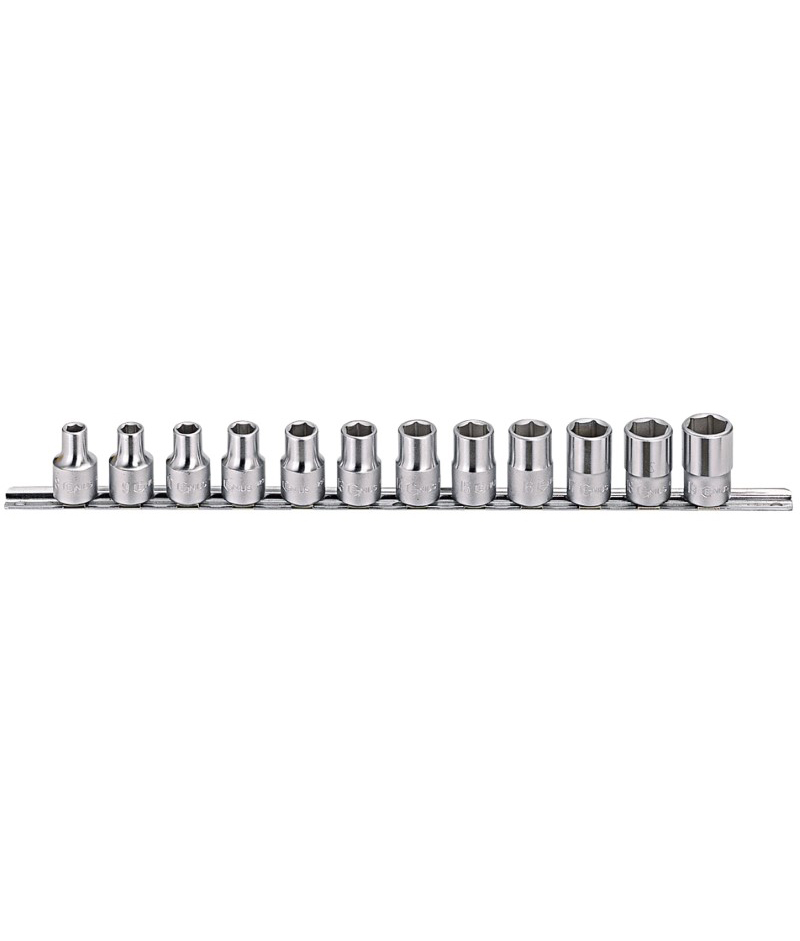 12 Piece 1/2″ Dr. SAE Hand Socket Set