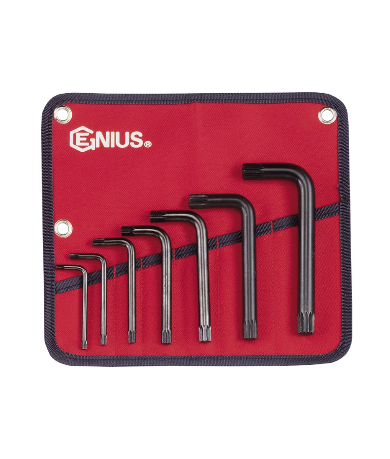 7 Piece Triple Square Key Wrench Set