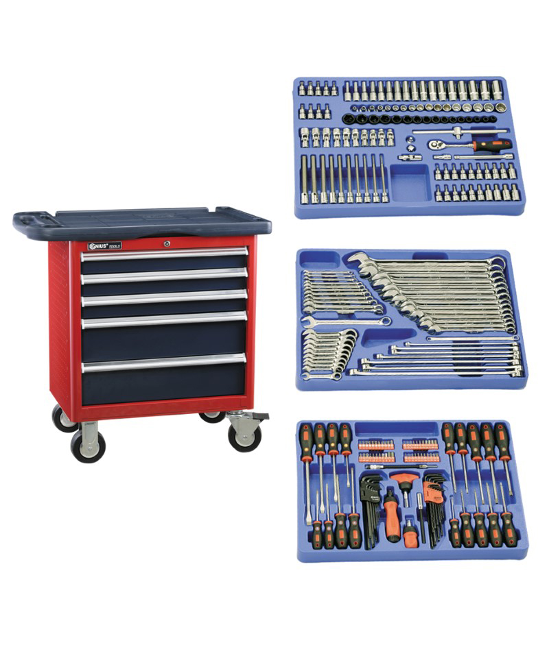 236 Piece 3/8″ Dr. Metric Mechanic Tool Set