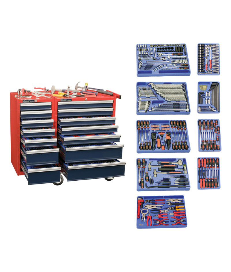 385 Piece 1/4″ & 1/2″ Metric Master Tool Set