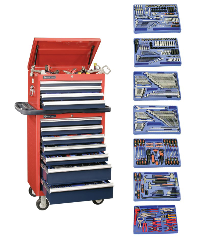 401 Piece 1/4″ & 1/2″ Dr. Metric & SAE Master Tool Set