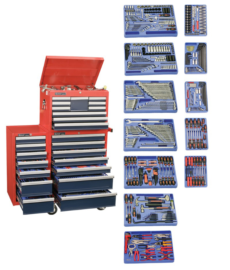 548 Piece 1/4″ & 1/2″ Dr. Metric & SAE Ultimate Tool Set