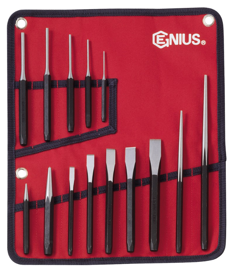 14 Piece SAE Punch & Chisel Set