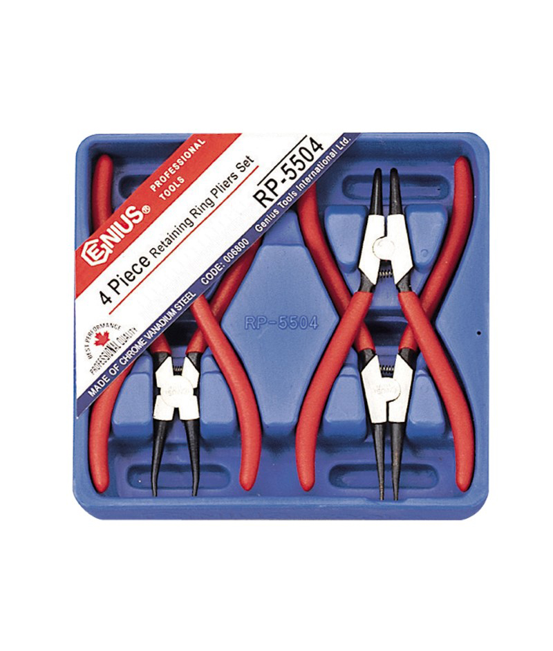 4 Piece Retaining Ring Plier Set