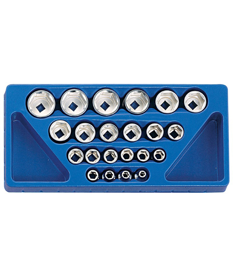 22 Piece 1/2″ Dr. SAE Hand Socket Set