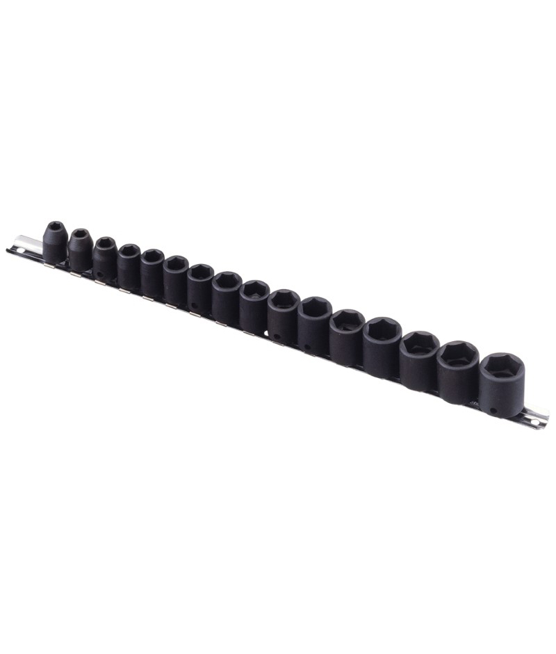 16 Piece 3/8″ Dr. Metric Impact Socket Set Cr-V