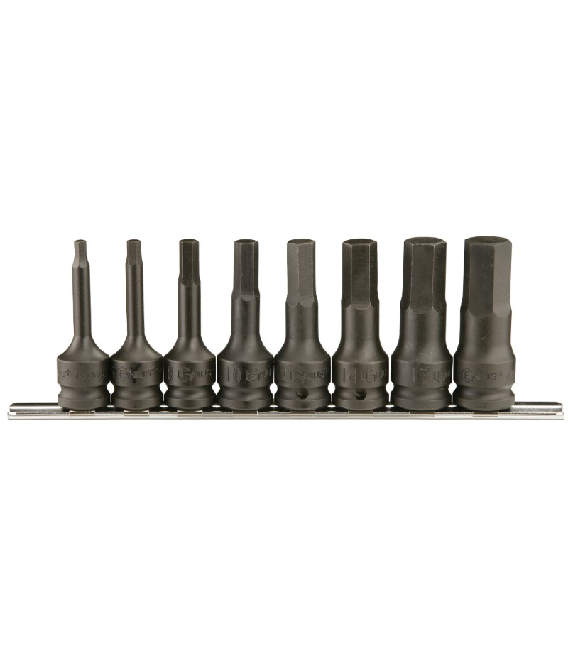 8 Piece 1/2″ Dr. Metric Hex Head Driver Set
